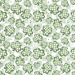 Checker Shamrocks seamless (vinyl)