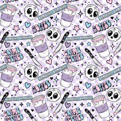 Coffee And Crime Scenes seamless (vinyl)