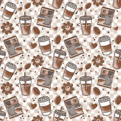 Coffee Shop Kind Of Day seamless (vinyl)