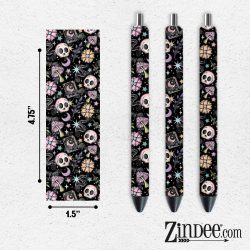 Colorful Witchy VINYL Pen Wrap