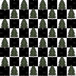 Cozy & Comfy Checkers seamless (vinyl)