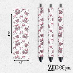 Disco Cherry Hearts VINYL Pen Wrap