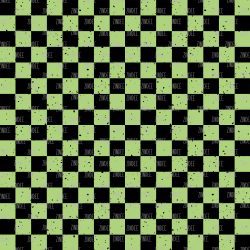 Green And Black Checkers seamless (vinyl)