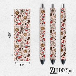Hot Cocoa Cookies VINYL Pen Wrap