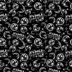 It's Just A Phase Black seamless (vinyl)
