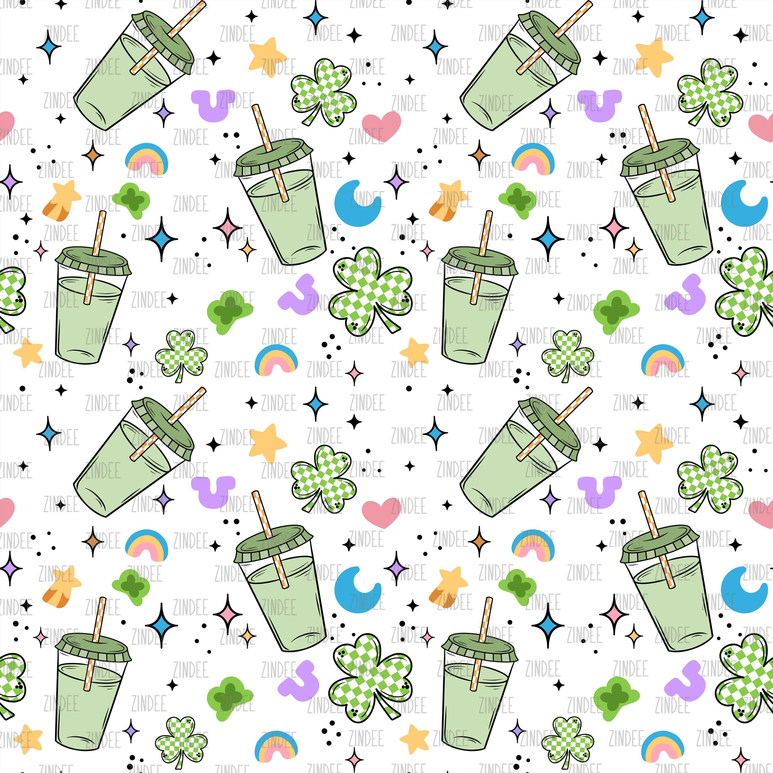 Lucky Charm seamless (vinyl)