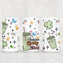 Lucky Charm UV DTF Can Wrap