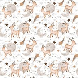 Moon And Reindeer seamless (vinyl)