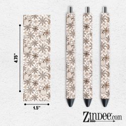Neutral Cozy VINYL Pen Wrap