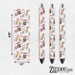 Nurse Iced Coffee VINYL Pen Wrap