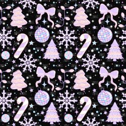 Pastel Winter seamless (vinyl)