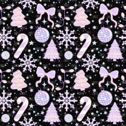 Pastel Winter seamless (vinyl)