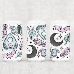 Pastel Witchy UV DTF Can Wrap