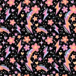Rainbow Doodles seamless (Sublimation Sheet)