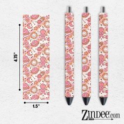 Reach For The Stars Pink VINYL Pen Wrap