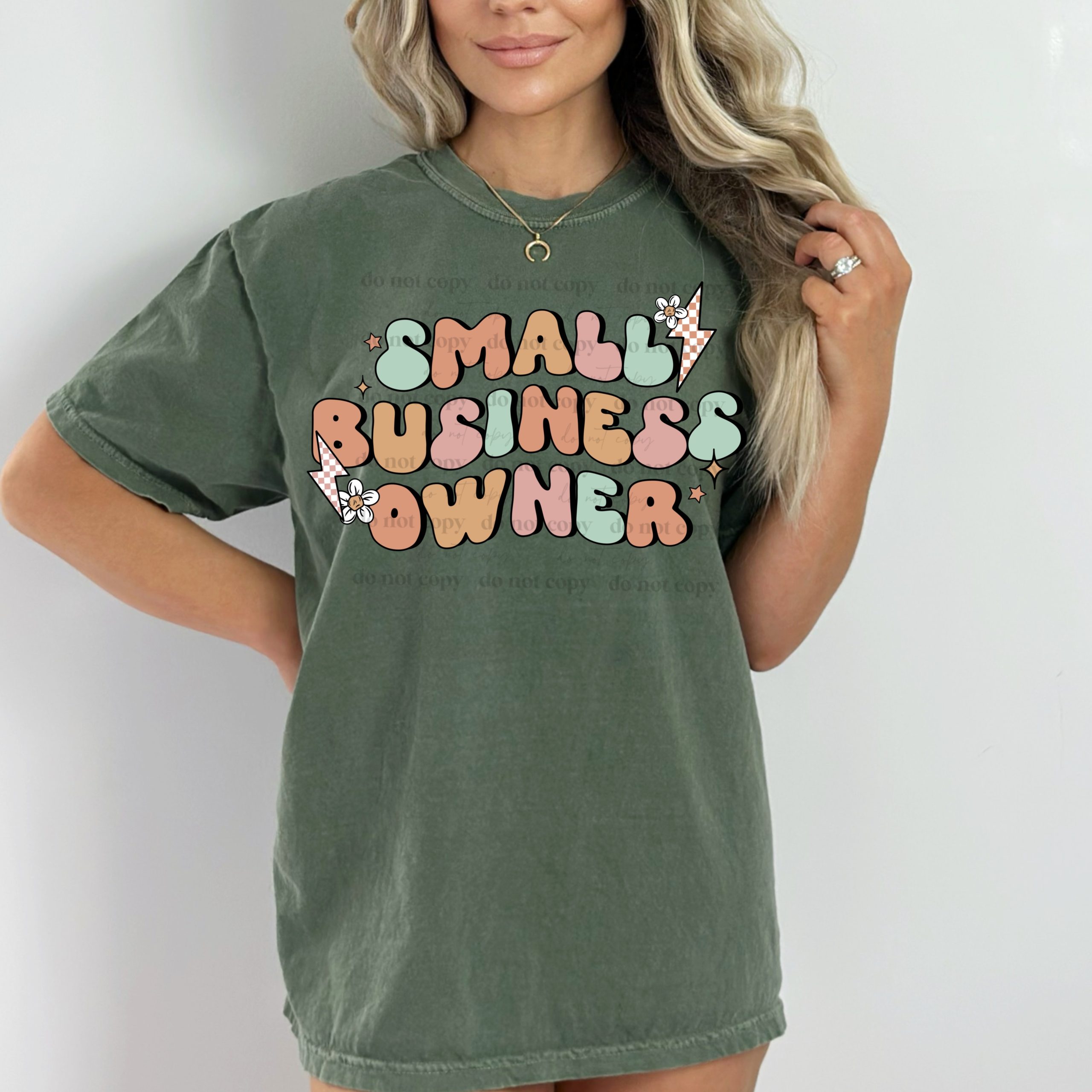 Small Business Owner DTF Transfer