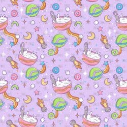 Space Cereal seamless (vinyl)