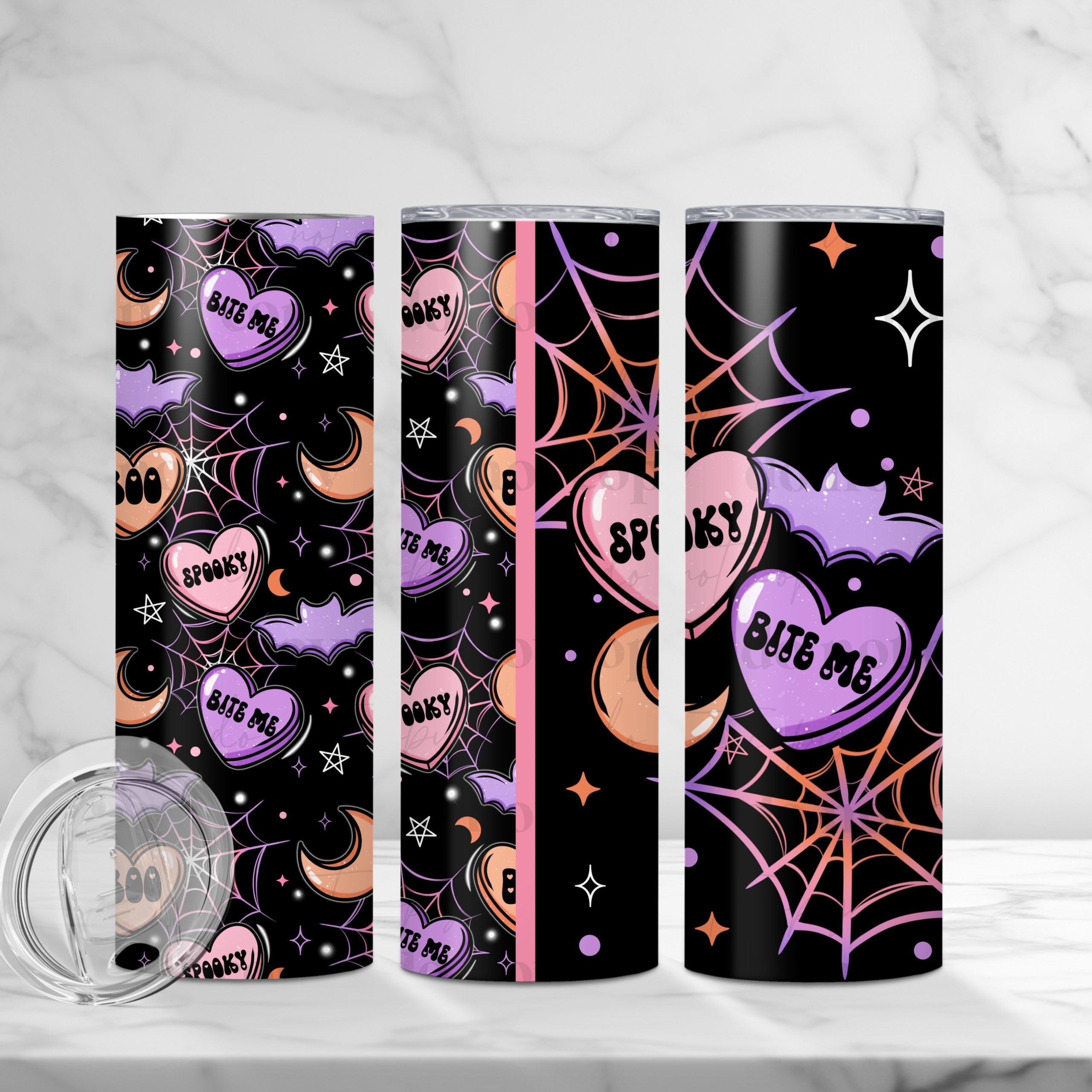 Spooky Valentines Day (Sublimation Wrap) 20 oz Skinny