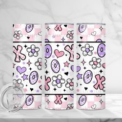 XOXO Flowers (Sublimation Wrap) 20 oz Skinny