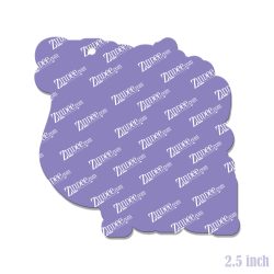 Alternative view of Sweet But Feral Acrylic Blank- Sticker- UV DTF (2.5 inch)