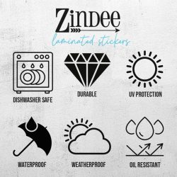 Alternative view of Laminated Stickers- Rounded Corner