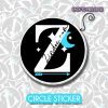 Laminated Stickers- Circle