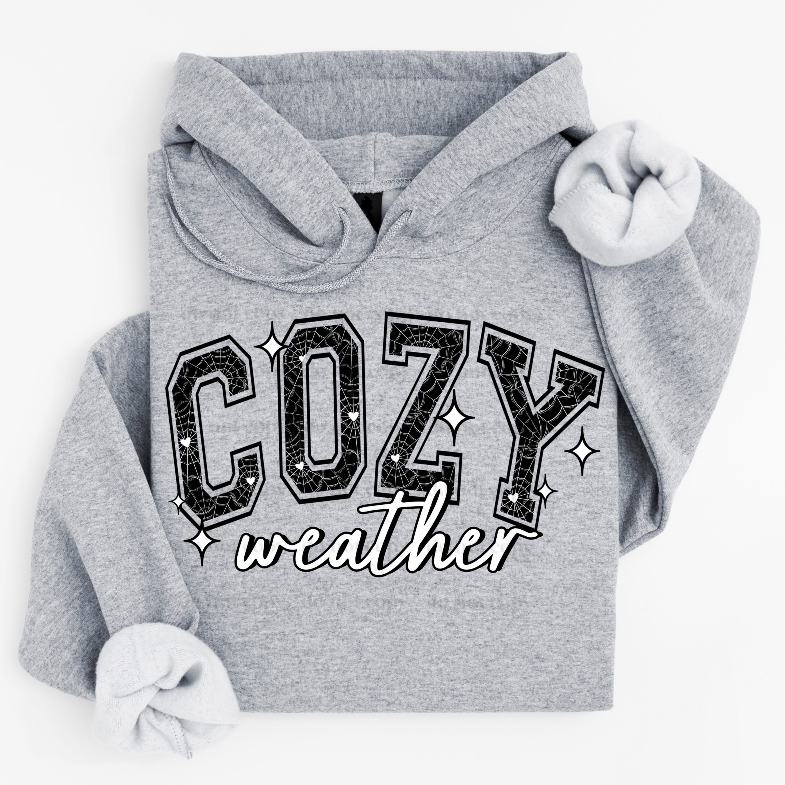 Cozy Weather Spiderweb DTF Transfer