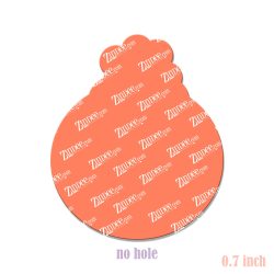 F Bomb .7 inch (shaker filler) NO HOLE (10 pack)