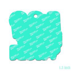 Alternative view of Go with the Flow Acrylic Blank- Sticker- UV DTF (1.5 inch)