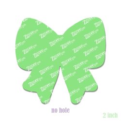 Heart Bow Valentines Acrylic Blank- Sticker- UV DTF (2 inch) NO HOLE