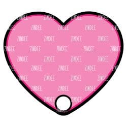 Heart Tumbler Tag (Stanley 20/30 oz 2.0) - Image 2