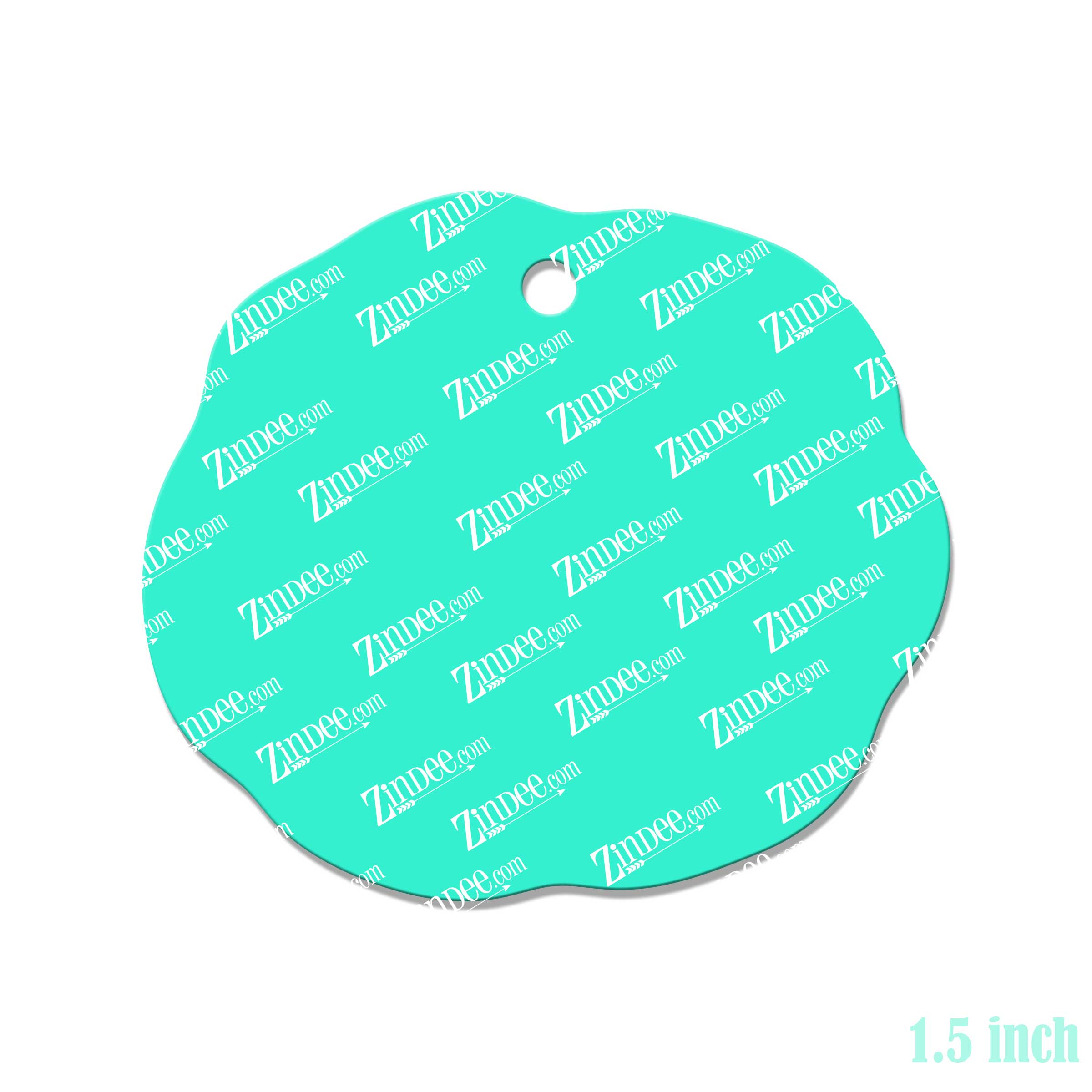 King Cake Acrylic Blank- Sticker- UV DTF (1.5 inch) - Image 2