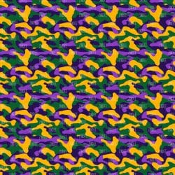 Mardi Gras Camo seamless (vinyl)