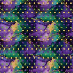 Mardi Gras Dots seamless (Sublimation Sheet)