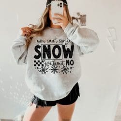 No Snow DTF Transfer