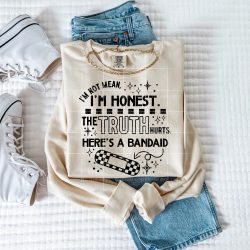 Not Mean Honest DTF Transfer