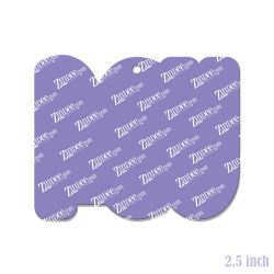 Alternative view of PCU Nurse Script Acrylic Blank- Sticker- UV DTF (2.5 inch)