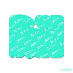 Alternative view of Script Registered Nurse Acrylic Blank- Sticker- UV DTF (1.5 inch)