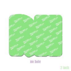 Alternative view of Script Registered Nurse Acrylic Blank- Sticker- UV DTF (2 inch) NO HOLE