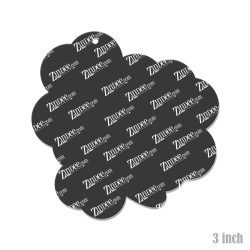 Alternative view of Three Clovers Acrylic Blank- Sticker- UV DTF (3 inch)