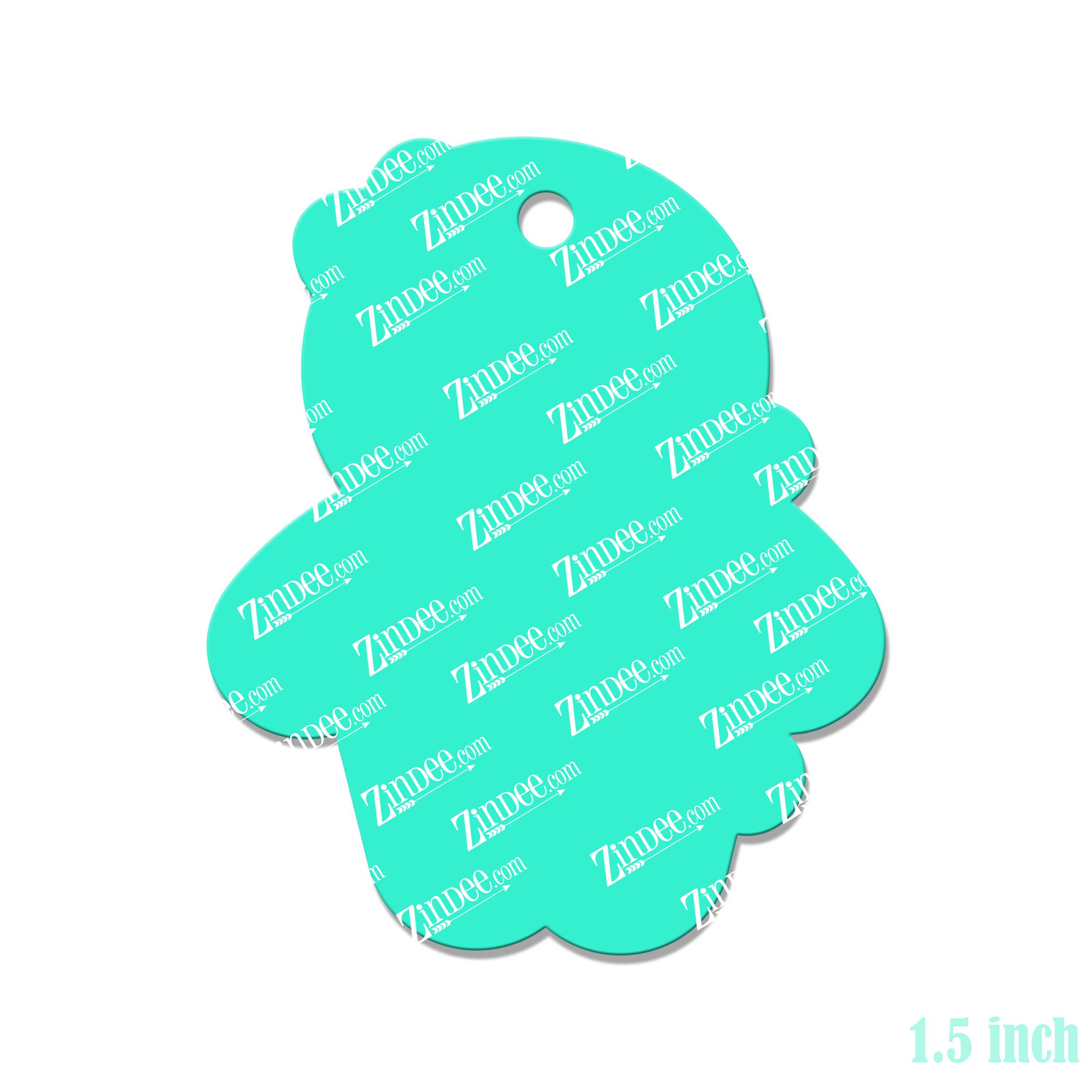Voodoo Doll Acrylic Blank- Sticker- UV DTF (1.5 inch) - Image 2