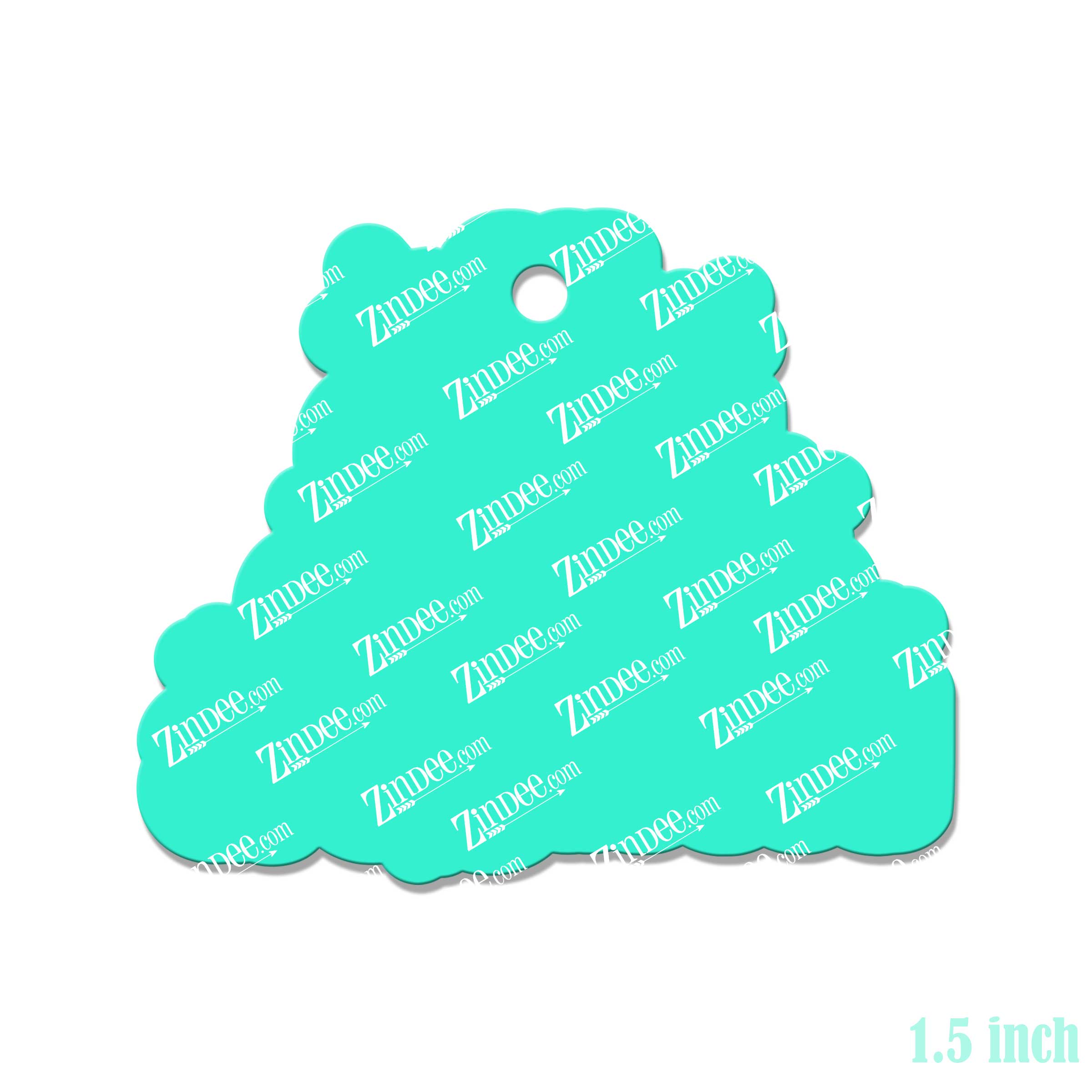 All My Flabbers Acrylic Blank- Sticker- UV DTF (1.5 inch) - Image 2