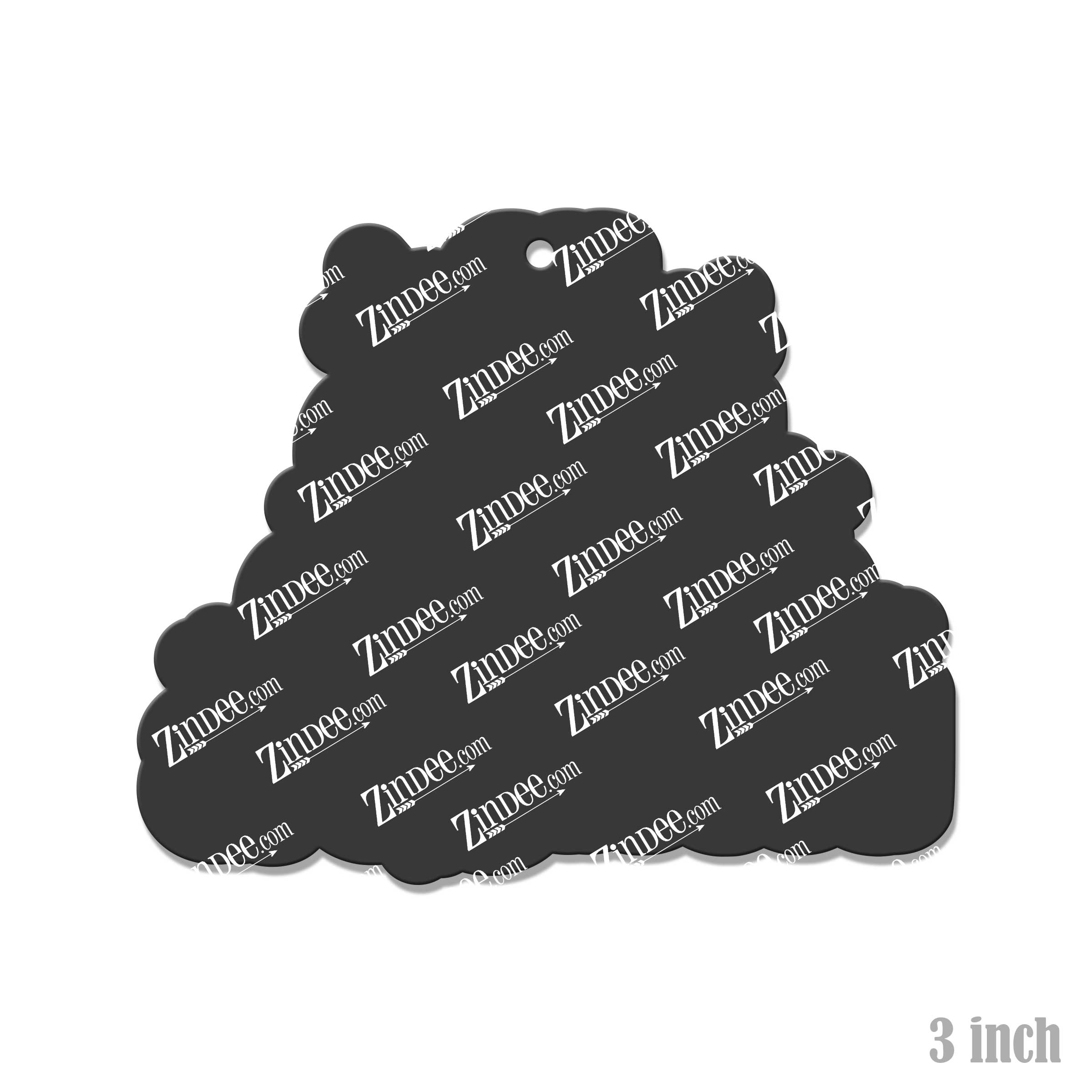 All My Flabbers Acrylic Blank- Sticker- UV DTF (3 inch) - Image 2