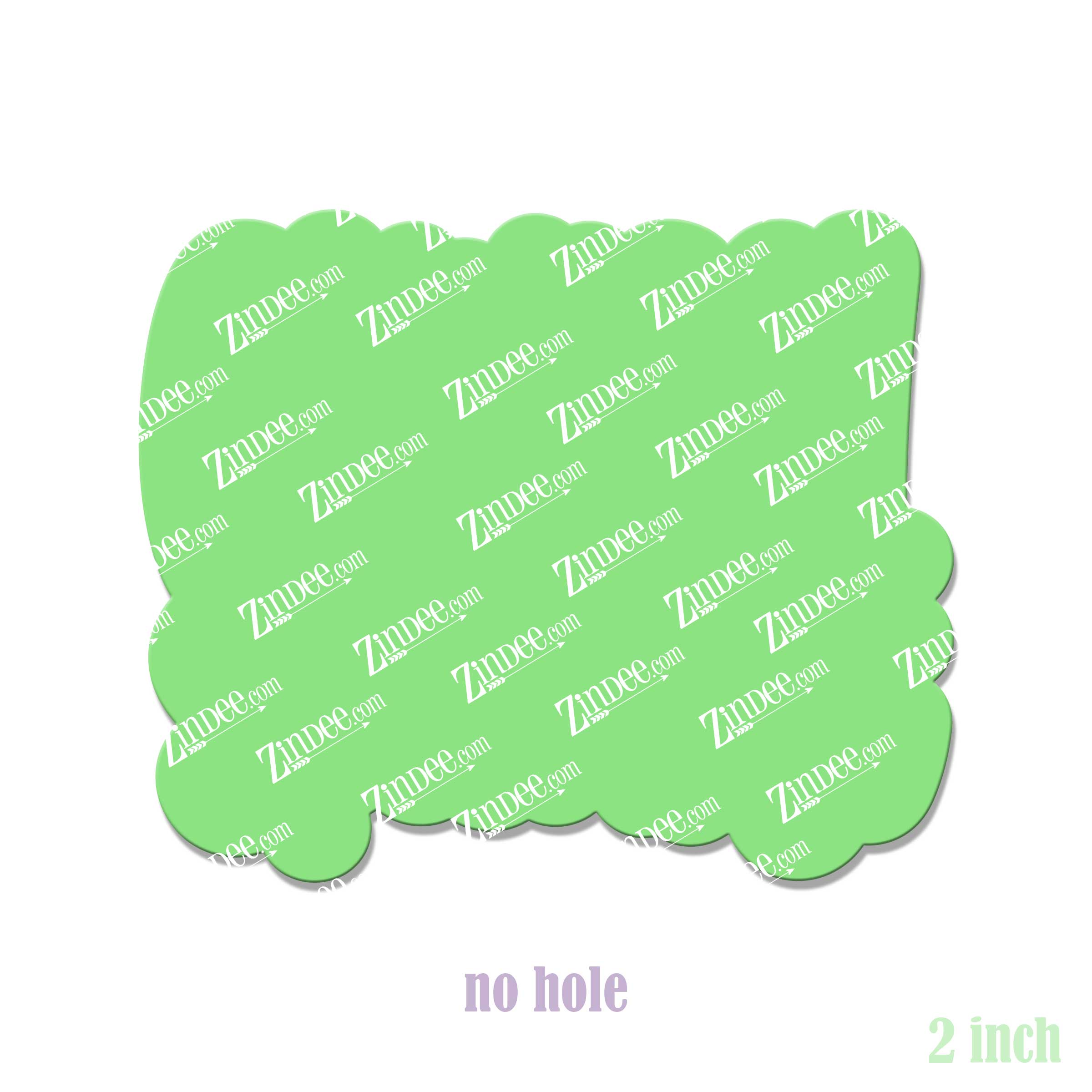 Clinical Specialist Acrylic Blank- Sticker- UV DTF (2 inch) NO HOLE