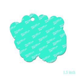 Alternative view of Raised Lucky Acrylic Blank- Sticker- UV DTF (1.5 inch)