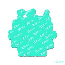 Alternative view of Speak Mind Bite Tongue Acrylic Blank- Sticker- UV DTF (1.5 inch)