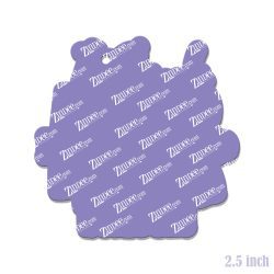 Alternative view of Speak Mind Bite Tongue Acrylic Blank- Sticker- UV DTF (2.5 inch)