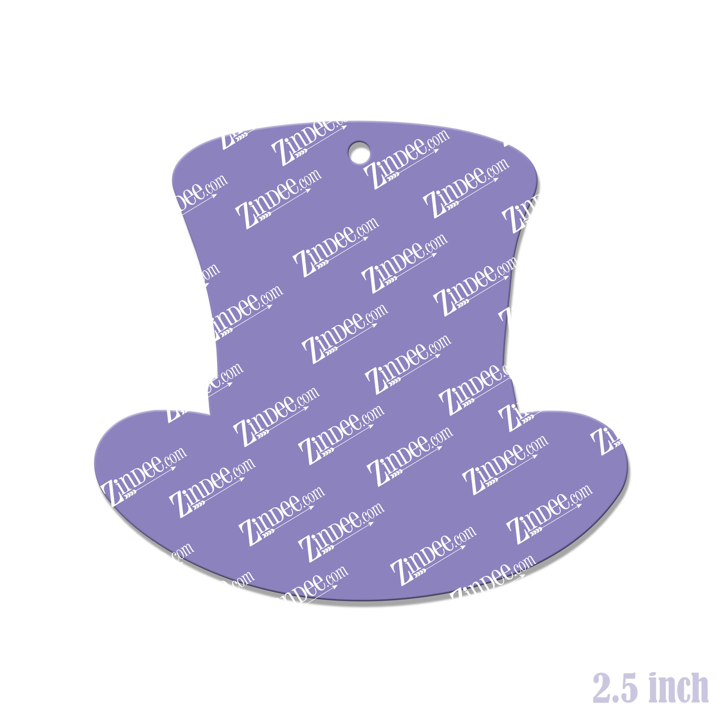 St. Patty's Hat Acrylic Blank- Sticker- UV DTF (2.5 inch) - Image 2