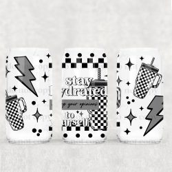 Stay Hydrated UV DTF Can Wrap