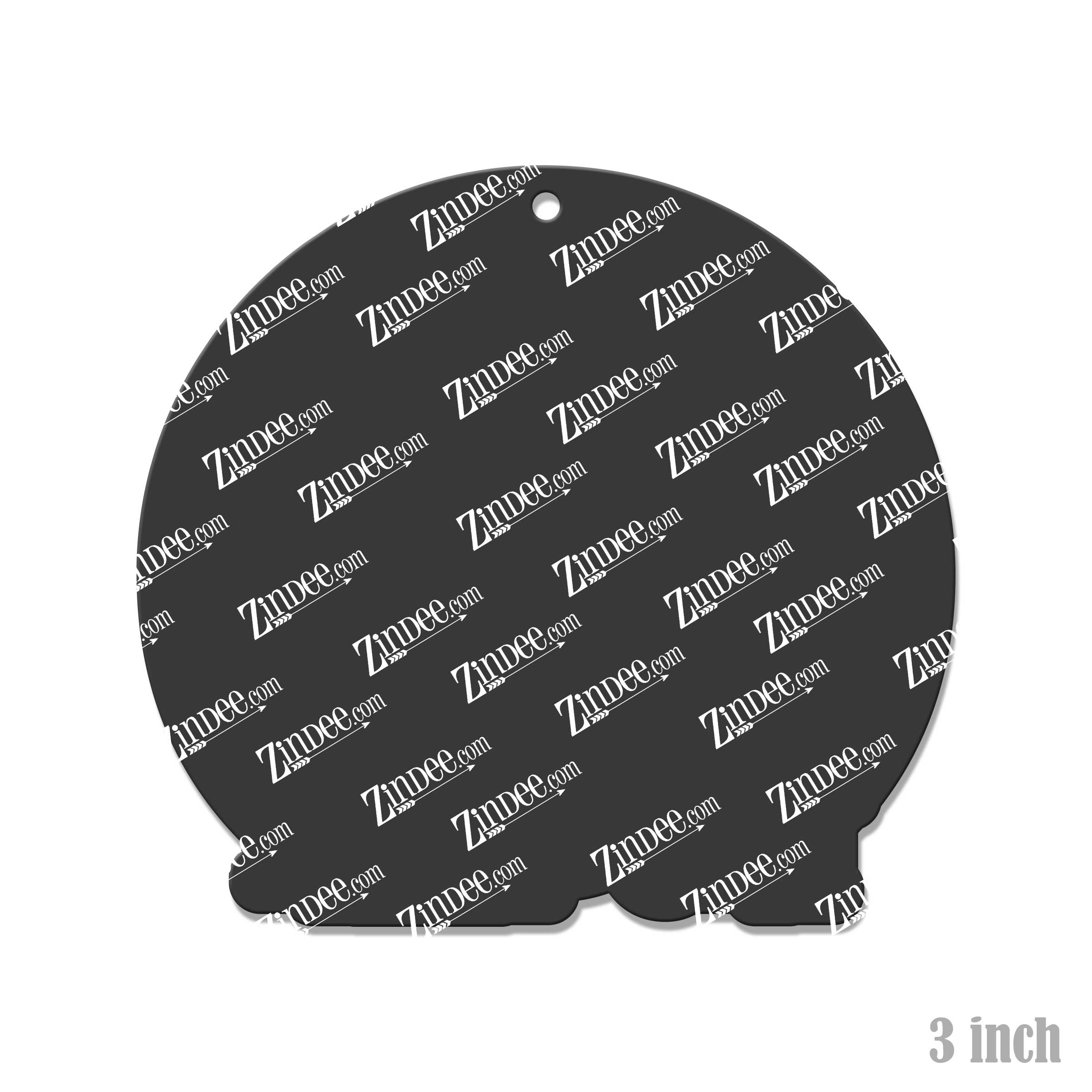 Ally Cat Acrylic Blank- Sticker- UV DTF (3 inch)